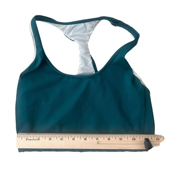Jolyn INDY LONGLINE RACERBACK BRA Green Size Small - Picture 2 of 6